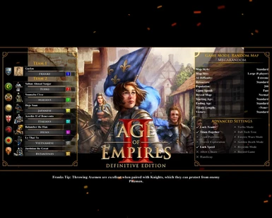 Joan of Arc Visual Replacements for Default AoE II Art