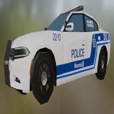 SPVMTLPD Voiture de police de Montreal