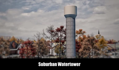 Suburban Watertower