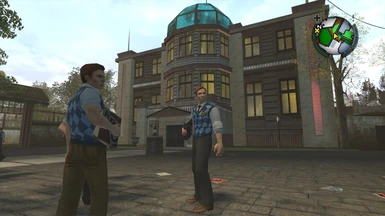Bully SE Mod - PS2 World Textures for PC (Comparison) 