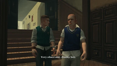 Bully SE Mod - PS2 World Textures for PC (Comparison) 