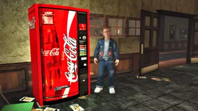 Bully Coca-Cola Vending Machine