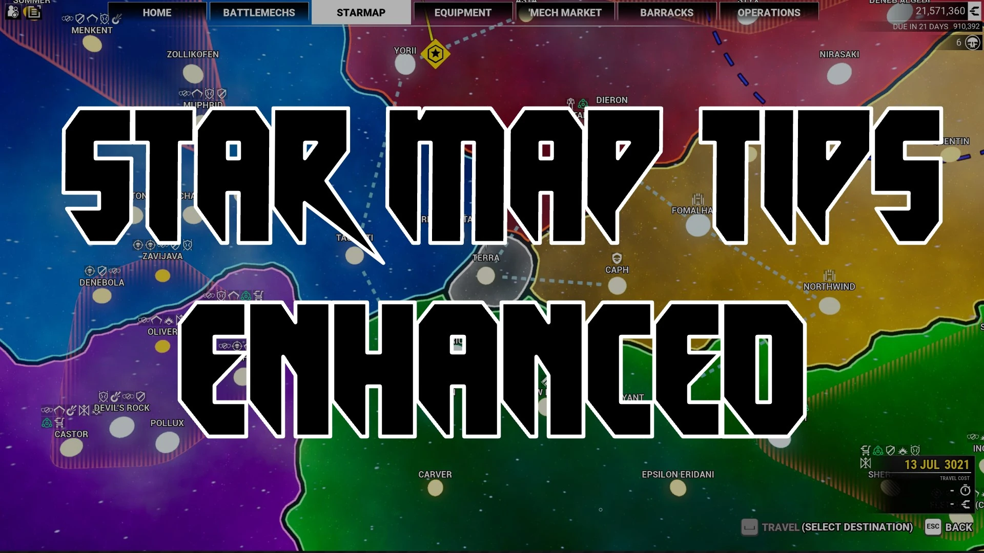 Star Map Tips Enhanced at MechWarrior 5: Mercenaries Nexus - Mods and ...