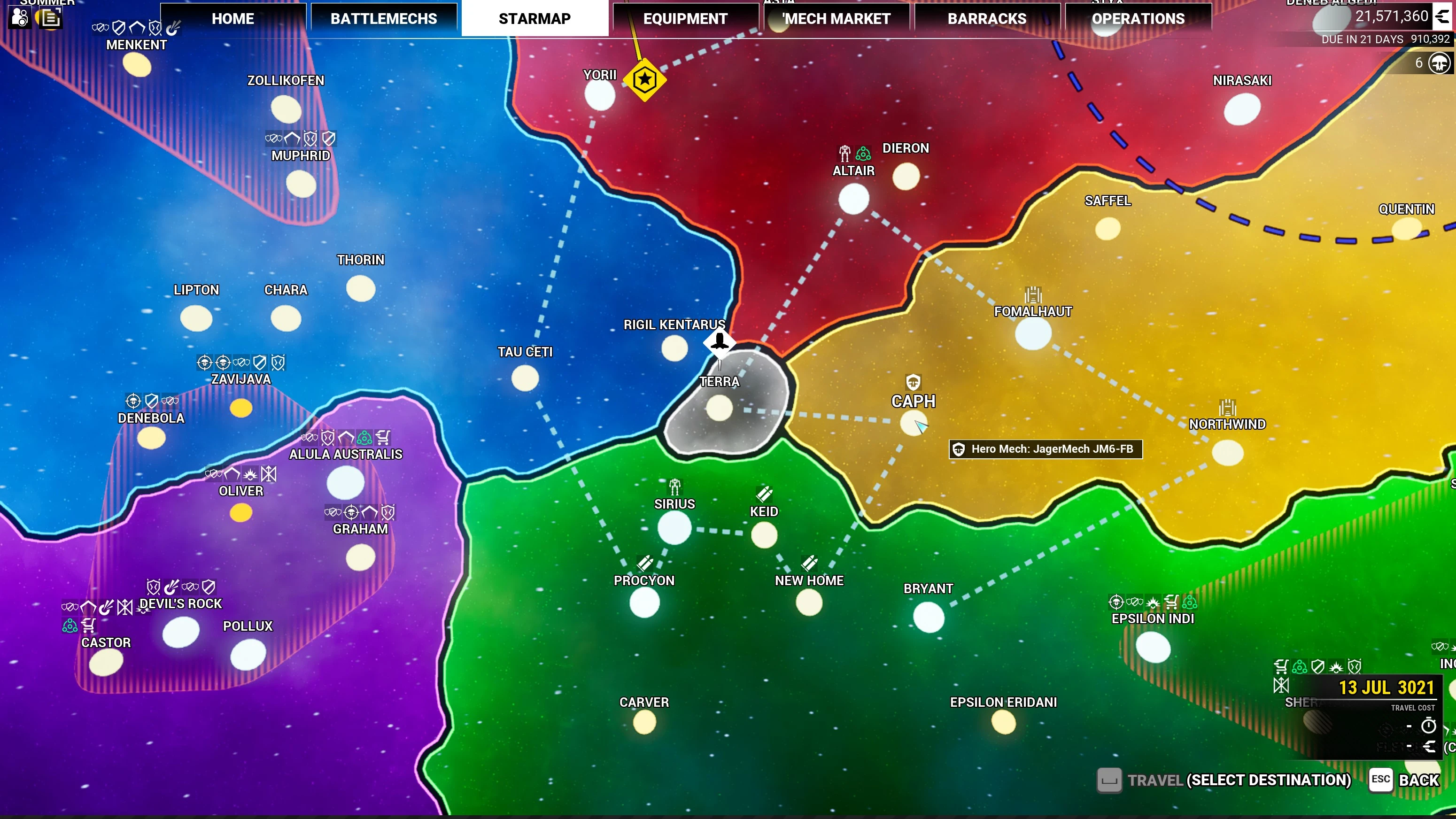 Star Map Tips Enhanced at MechWarrior 5: Mercenaries Nexus - Mods and ...