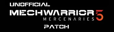 Unofficial Mechwarrior V Patch