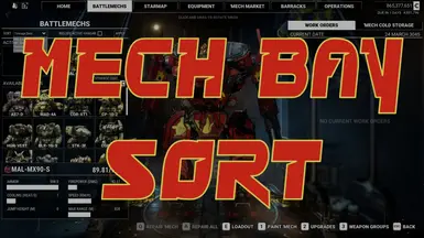 Mech Bay Sort