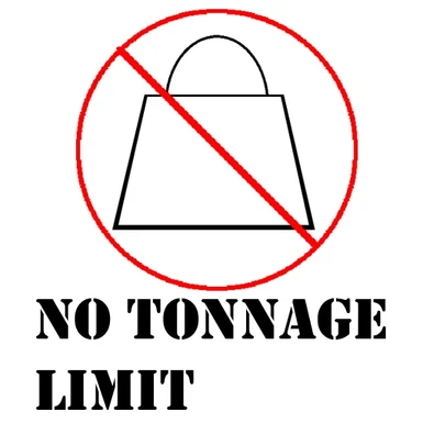 No Tonnage Limit