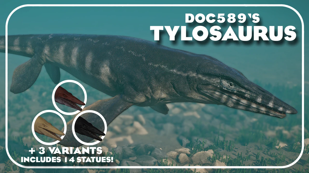 (1.11) Tylosaurus - New Species at Planet Zoo Nexus - Mods and community