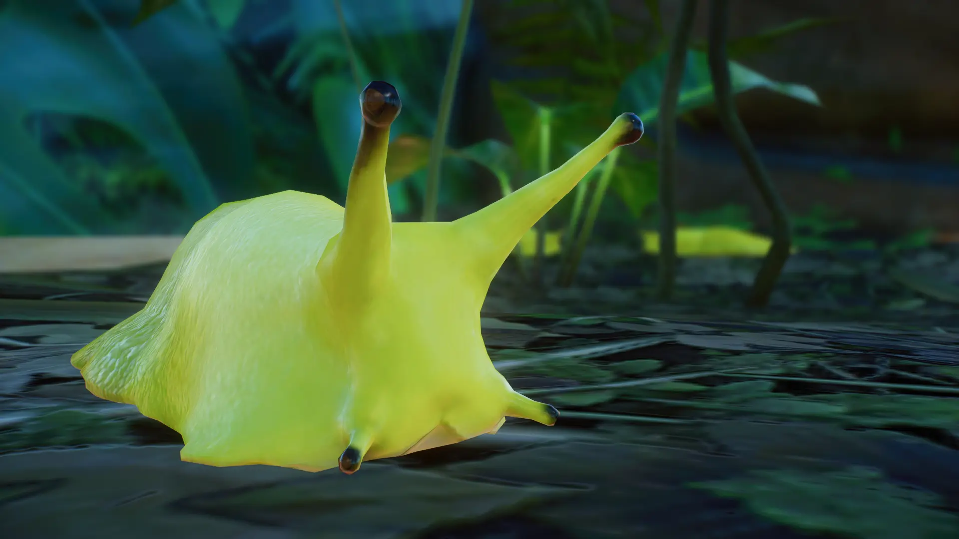 South Pacific Banana Slug - New Exhibit Species (1.16) at Planet Zoo ...