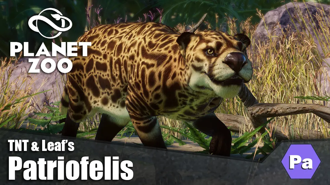 Patriofelis (P. ferox) - New Species (1.16) at Planet Zoo Nexus - Mods ...