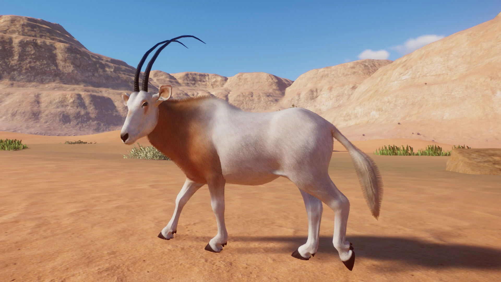 Scimitar oryx updated for 1 4 at planet zoo nexus mods and community