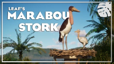 Marabou Stork - New Species (1.13)
