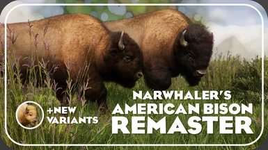 Narwhaler's American Bison Remaster (1.16) at Planet Zoo Nexus - Mods ...