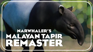 Malayan Tapir Remaster (1.14)