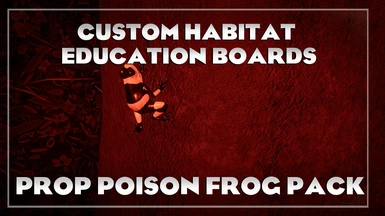 Custom Education boards - Prop Poison Dart Frogs