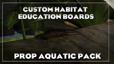 Custom Education boards - Prop aquatic animals