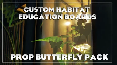Custom Education boards - Prop Butterfly pack