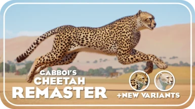 Cheetah Remaster and New Variants (1.15)