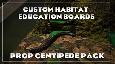 Custom Education boards - Centipedes and millipedes
