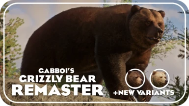Grizzly Bear Remaster and New Variants (1.15)