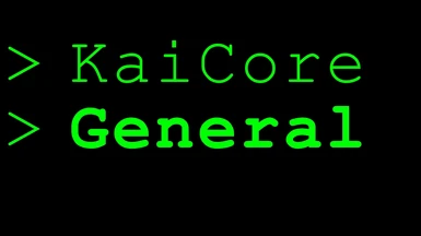 KaiCore - General (1.11.2)