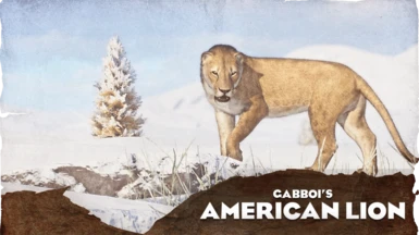 American Lion - Extinct New Species (1.15)