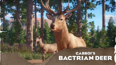 Bactrian Deer - New Species (1.15)