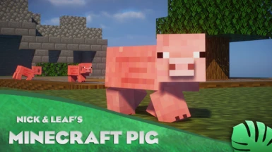 Minecraft Pig - New Species (1.14)