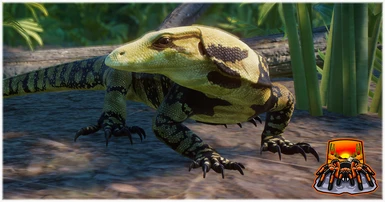 Yellow-Headed Water Monitor - New Species (1.14)