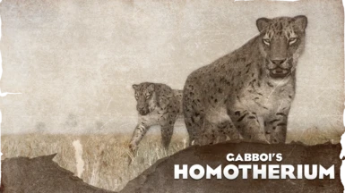 Homotherium -  Extinct New Species (1.15)