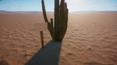 Custom plant signs Desert at Planet Zoo Nexus - Mods and community