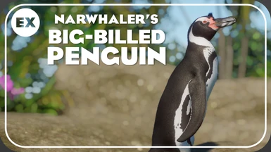 Big-Billed Penguin (Spheniscus megaramphus) - Extinct New Species (1.16)