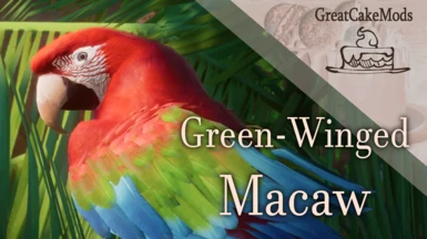 Green-Winged Macaw - New Species (1.16)