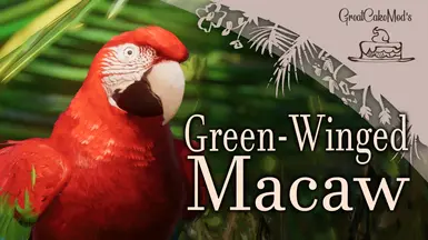 Green-Winged Macaw - New Species (1.18)