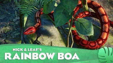 Rainbow Boa - New Exhibit Species (1.16)