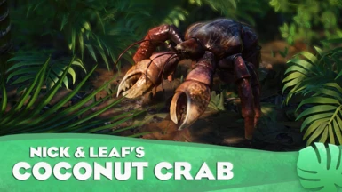 Coconut Crab - New Exhibit Species (1.16)