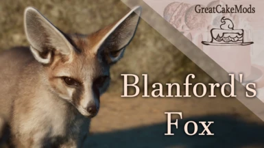 Blanford's Fox - New Species (1.16)