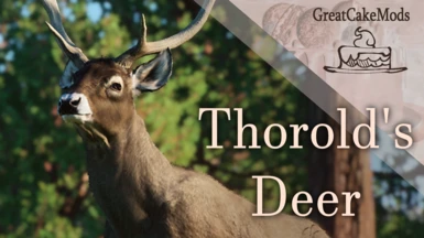 Thorold's Deer - New Species (1.16)