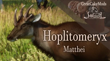 Hoplitomeryx Matthei - New Extinct Species (1.16)