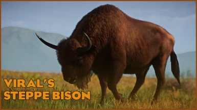 Steppe Bison - New Extinct Species - (1.16)