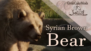 Syrian Brown Bear - New species (1.17)