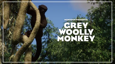 Grey Woolly Monkey - New Species (1.17)