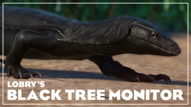 Black Tree Monitor - New Species (1.17)