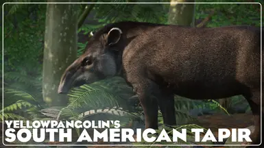 South American Tapir - New Species (1.17)