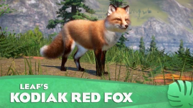 Kodiak Red Fox - New Species (1.16)