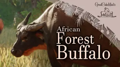 African Forest Buffalo - New Species (1.18)