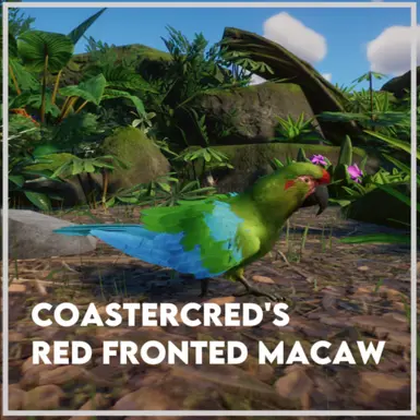 Red-Fronted Macaw - New Species (1.18)