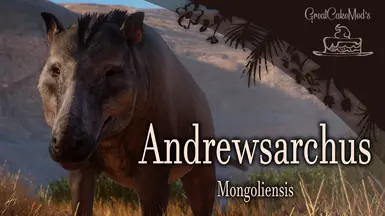 Andrewsarchus Mongoliensis - New Extinct Species (1.18)