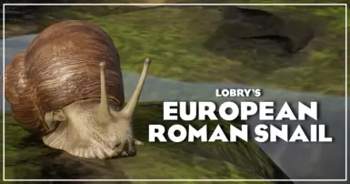 European Roman Snail - New Exhibit Species (1.19)