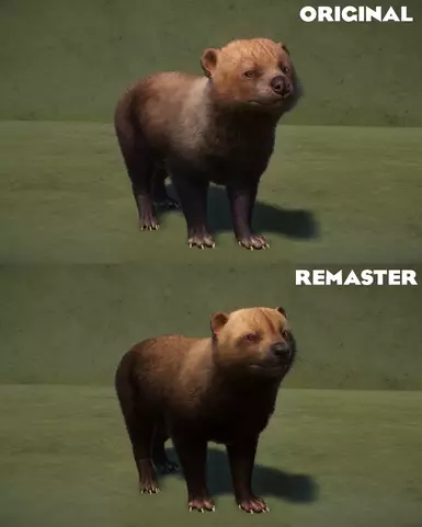 Comparison with original